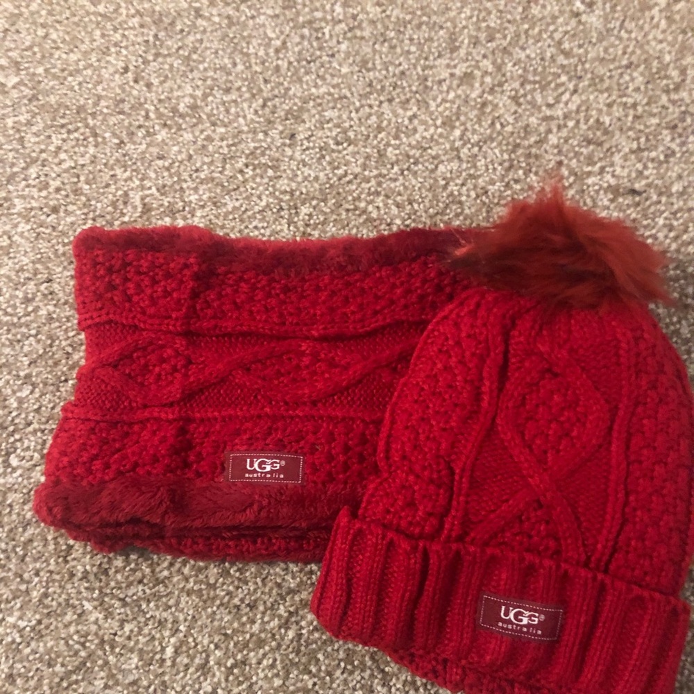 Ugg hat and Scarf